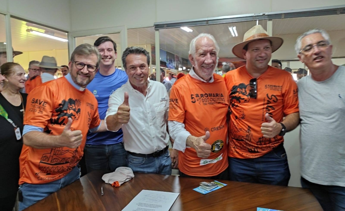 5ª ROMARIA DOS CICLISTAS É LANÇADA NO SHOW RURAL
