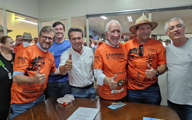 5ª ROMARIA DOS CICLISTAS É LANÇADA NO SHOW RURAL